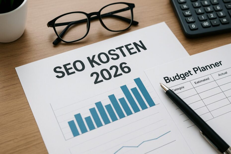 SEO Kosten 2026 klarer strukturieren: Transparenz und Planung für KMU